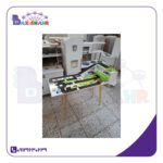 پیست ماشین چوبی یک طبقه کودک