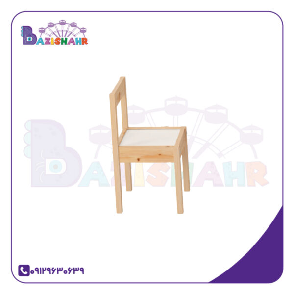 صندلی چوبی طرح ایکیا تا 7 سال