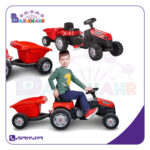 ماشین تراکتور پدالی با یدک کش نفر بر وارداتی (pilsan) - Image 2