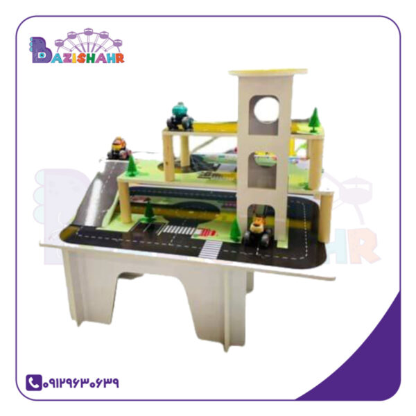 پیست ماشین سه طبقه کودک
