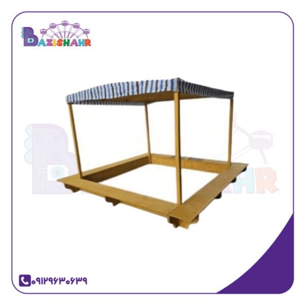 استخر شن چوبی